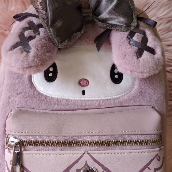 her universe my melody lolita plush mini backpack Hot Topic Kuromi & My Sweet Piano Velvet BURGUNDY NONE: Clothing, Shoes & Jewelry Perfect as a my melody bag! Her Universe My Melody Mini
